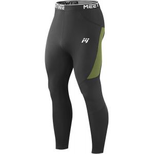 Jexnovashop-Pantalon Thermique Homme Sous-V&ecirc;tement Hiver Doubl&eacute; Polaire Base Layer Pour Ski Et Randonn&eacute;e - Neuf