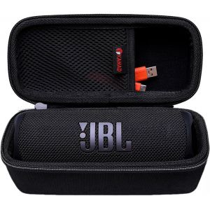 KALANKA-Housse Enceinte jbl pour jbl Flip 7 6 5 Enceinte Bluetooth jbl Pochette de Voyage Etui (Noir) - Neuf