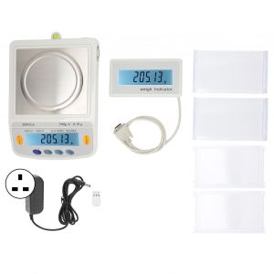 XYONG Balance de laboratoire a affichage numerique, haute precision, AC 100 V/240 V, BDSDJA (prise britannique 500 g/0,01 g) - Neuf