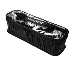 Sac De Rangement Pour Leurres Et Appâts,Grande Capacité,En Métal,En Pvc Rouge,Pour La Pêche-Noir-28x9x8cm - Neuf