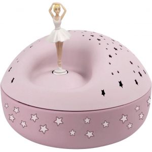 - Veilleuse - Projecteur D'etoiles Sophie La Girafe&copy; 14 Cm - Musical - D&eacute;tection Des Pleurs - Rechargeable Usb - Neuf