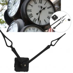 Kit De Moteur D'horloge A Quartz Avec Aiguilles Des Heures Et Des Minutes, Axe De 20 Mm, Accessoire De Bricolage - Neuf