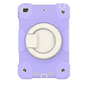 &Eacute;tui R&eacute;sistant Avec Support Rotatif Pour Ipad Mini 4/5 7.9 Pouces Violet - Protection Et Style! - Neuf