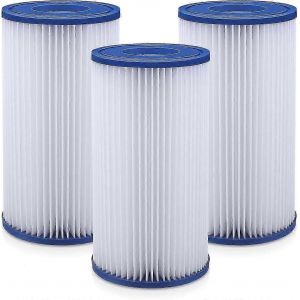 Filtre de piscine de rechange de type A/C,compatible avec Intex 29000/29002/59900,s'adapte parfaitement à la cartouche de filtre de piscine Bestway de type III #58012Easy à Inst - Neuf