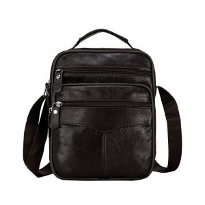 Sacs à bandoulière pour hommes, sacoches en cuir, petits sacs à main pour hommes, sac à bandoulière croisé pour hommes, sac à bandoulière pour hommes pour les affaires et les loisirs, sac messager - Neuf