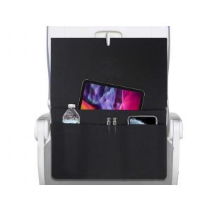 Housse de tablette d'avion avec poches et organiseur de dossier de si&egrave;ge - Neuf