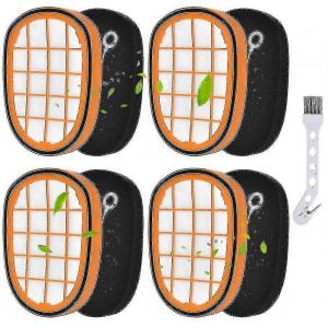 Pack de 4 filtres compatibles avec Philips Speedpro Max Aqua Handheld Fc6812 Fc6813-AB - Neuf