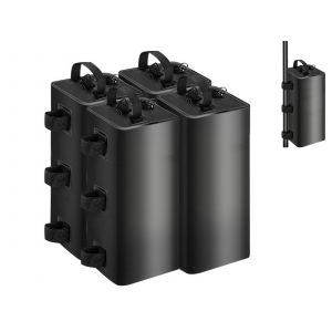 Sac Lest&eacute; D'eau 10 L Pour Tente Pliante Ext&eacute;rieure - Lot De 4 - Neuf