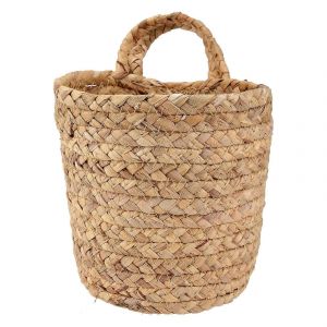 Tenture murale en rotin panier jardinière Intérieur extérieur suspendu corde fleur plante pot panier décor,suspendu - Neuf