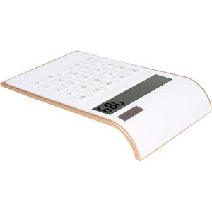 Calculatrice à 10 Chiffres Calculatrice Portable Conception de Bouton D'ordinateur Double énergie Solaire Écran LCD de Taille Compacte,pour Le Bureau à Domicile,L'écran LCD.[H34] - Neuf