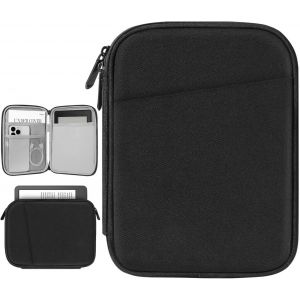 6-7"" Protectrice Housse Pour 7"" Nouveau Kindle Paperwhite Et Kindle Colorsoft Signature Edition, 6"" Kindle 11E Génération, Sac De Transport Pour Kindle Oasis E-Reader, Noir[KIN912003] - Neuf