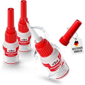 CHECARZHN--NO1-Top2Glue Colle Instantanée Extra Forte ¿ 60 G ¿ Colle Cyanoacrylate Haute Résistance ¿ Imperméable À L'Eau, Liquide Fin, Résistante À La Chaleur, Qualité Industrielle ¿ Fermeture Spéci - Neuf