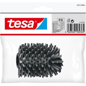 T&ecirc;te de Brosse WC jetable - Remplacement de Qualit&eacute; pour Toutes les Brosses de Toilettes - Gris fonc&eacute; - 9,4 x 7,1 x 7,4 cm - Diam&egrave;tre du Filetage 3/8"" env. 15 mm - Neuf