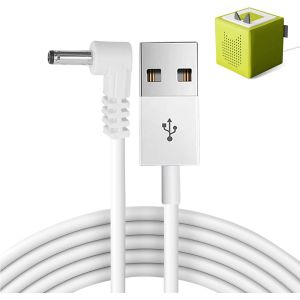 Pour Tonton Adaptateur Chargeur 9v Pour Toniebox Haut-Parleur,5v Vers 9v,Type A Vers Dc,Câble 1m Blanc - Neuf
