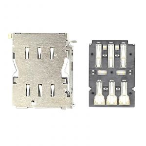 Lecteur Carte Sim Compatible Galaxy S22 / S22+ / S22 Ultra Emplacement Nano Sim Argent - Neuf