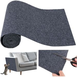 Teppc-200x40cm Tapis Griffoir Pour Chat Auto-Adh&eacute;sif, Griffoir Chat Canap&eacute;, Diy Protege Canape Griffe Chat, Tapis &Agrave; Gratter Autocollant Pour Chat, Climbing Cat Scratcher, Prot&egrave;ge Les Tapis Et Canap&eacute;s - Neuf