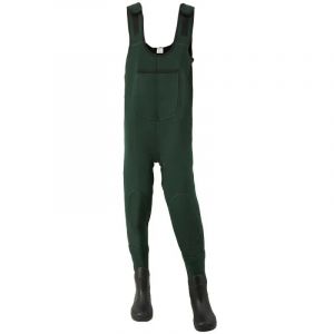 Waders Antid&eacute;rapants N&eacute;opr&egrave;ne 4mm Caoutchouc Vert 40/41 &Agrave; 46/47 - Neuf