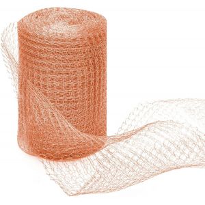 Kalanka-Ruban De Cuivre Contre Les Escargots, Filet En Cuivre, Grillage Anti Rongeur Limaces Et Escargots, Cuivre Anti Limace, Filet Anti Limaces Et Escargots Pour Protection Du Jardin (12.7cm*3m) - Neuf