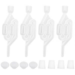 Sas De Fermentation,Sas De Brassage Sas De Vin Sas De Bi&egrave;re Avec Bouchons De Bouchon De Sas En Caoutchouc Air - Neuf