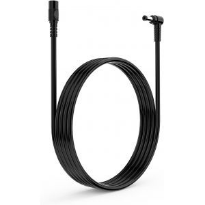 Câble d'alimentation Flexible 5 M 5,5 x 2,1 mm Connecteur, Extension à 90 Degrés pour NETGEAR RBK763S, RAX10, TP-Link AX55, Reolink RLC-510WA, Imou IPC-S7CP-3MOWE, Deco M4, Arduino UNO R3 - Neuf