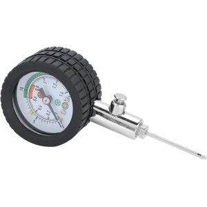 Acdsgd-Jauge De Pression Pour Ballons Sportifs &iquest; Manom&egrave;tre Haute Pr&eacute;cision En Acier Inoxydable Pour Football, Basketball, Rugby, Volleyball Et Autres Ballons &iquest; &Eacute;chelle Lisible, Pr&eacute;cise Et - Neuf