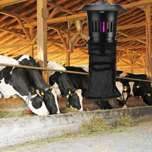 HJLIAN Lampe LED anti-moustiques, anti-insectes, anti-mouches, electronique, pour l'exterieur, 220-250 V, CN - Neuf