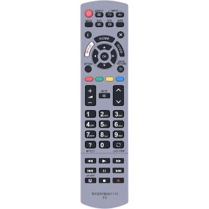 N2Qayb001115 Télécommande De Rechange Compatible Avec Tx-40Exn688 Tx-40Exf687 Tx-43Exw754 Tx-49Exw604S Tx-50Ex700B Tx-55Exw604S Tx-58Ex780E - Neuf