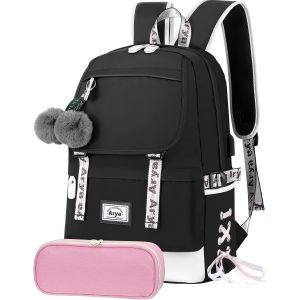 Cartable Fille Primaire Sac à Dos Collège CM1 CM2 5 6ème 8 9 10 11 12 Ans[T61] - Neuf