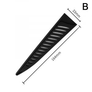 Gaine de couteau en plastique noir,1 pièce,couvre-couteau creux,couvercle de protection de lame de couteau,étui de protection de bord,accessoires de cuisine - Type B - Neuf