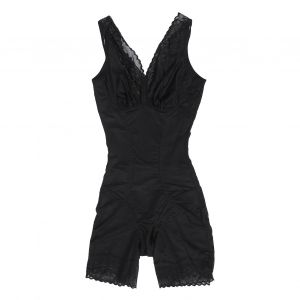 Body Gainant Post-Partum Amincissant Pour Le Ventre (Noir) Xxl - Neuf