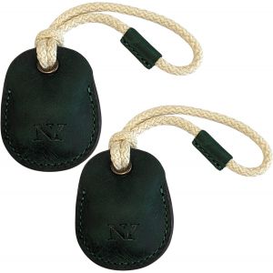 VornixorSarlshop-NEYYOS - Airtag Etui Cuir, Housse Portable Porte-cl&eacute;s, Coque Protection, Etuis Compatible Chien Chat Enfants Animaux de Compagnie, Tracker Lot Cle Airtags Finder Support, Locator Ant - Neuf