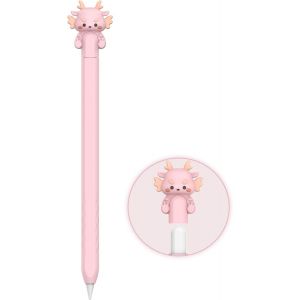 ERYI-Étui Dragon Mignon Pour Apple Pencil 2Ème Génération Et Apple Pencil Pro Étui Housse De Protection En Silicone Peau Apple Pencil Accessoires (Apple Pencil 2Ème Génération & Pro, Rose) - Neuf