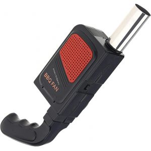 Ulteronixshop-Ventilateur &Eacute;lectrique Portable Avec Design Soufflant, Argent&eacute;, 1 Vitesse, Support &Agrave; Clipser, Faible Bruit, Finition Mate Et Bross&eacute;e, Id&eacute;al Pour La Cuisine En Plein Air Et Le Camping - Neuf