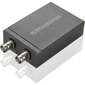 ChenQuanSarl-Adaptateur Convertisseur Hdml Vers Ahd, Adaptateur 4K 1080P Hdml Vers Ahd 1 Entr&eacute;e 2 Sorties Pour Vid&eacute;osurveillance Hd, Syst&egrave;me De Cam&eacute;ra Ip De Surveillance De S&eacute;curit&eacute; - Neuf