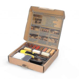 Maison Ménage Stratifié Kit De Réparation Kit De Réparation De Sol Kit De Réparation De Sol Diy Kit D'outils De Réparation De Panneaux De Bois Multifonctionnel Rayures De Réparation Outil Utilitaire D - Neuf