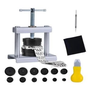 Kit D¿Outils De Pressage De Montre, Utilisé Pour Fermer Le Couvercle Arrière De La Montre, Remplacer La Pile De La Montre, Adapté Aux Kits De Réparation De Montres - Neuf