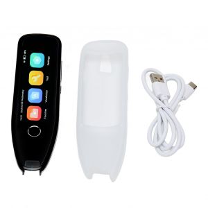 Stylo traducteur intelligent BT, Wi-Fi, numerisation de photos, 134 traductions vocales en ligne, lecteur de dictionnaire avec ecran HD, noir - Neuf