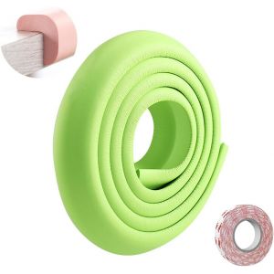 Protection D'angles Et Rebords Pour B&eacute;b&eacute;s,2m/6.6ft Corner Protections De Bord De Table De Meubles En Forme De L Avec Ruban Adh&eacute;sif Fort,Protections De Rebords(Vert) - Neuf