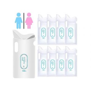 Lot De 8 Sacs D'urine Jetables De 700 Ml Pour Les Voyages, Le Camping Et Les Urgences - Neuf