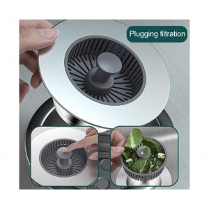Panier de remplacement pour filtre et bouchon de bonde de lavabo escamotable - Neuf