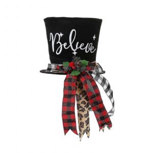 Arbre de no&euml;l, chapeau de cr&ecirc;te de f&ecirc;tes d&eacute;coration de la maison - Neuf