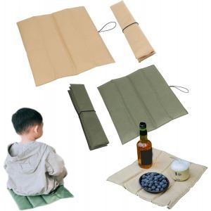 2 Pi&egrave;ces Coussins Thermiques Pliables,Coussin De Si&egrave;ge Pliable,Coussin De Si&egrave;ge &Eacute;tanche,Pliable Coussin De Si&egrave;ge Imperm&eacute;able,Si&egrave;ge Tapis Pliable,Adapt&eacute; &Agrave; L'ext&eacute;rieur,Aux Voyages,Au Camping - Neuf