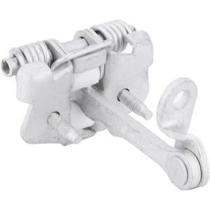 Charni&egrave;re de sangle d'arr&ecirc;t de porte, charni&egrave;re de porte avant, accessoires de sangle de but&eacute;e de contr&ocirc;le droite gauche 9181C8 adapt&eacute;e pour 206 5DR 3DR, tous les mod&egrave;les (convient aux deux c&ocirc;t&eacute;s) - Neuf