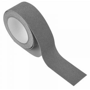 Cinta Antideslizante De Pvc Gris De 5 M X 5 Cm Para Escaleras, Escalones, Suelos Y Decoración De Seguridad. - Neuf