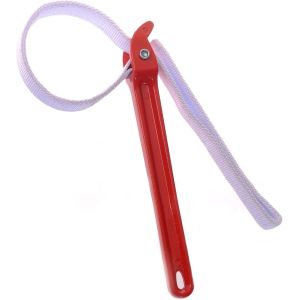 12 Pouces Multi-Objectif Clé à Courroie Réglable Clé à Tuyau Anti-glissement de la Clé, Double couche Épaississement de la Sangle en Nylon - Neuf