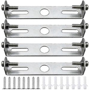 4 pièces support de luminaire de plafond 105mm pendentif accessoires Lustre de plafond Plafonnier Plaque de base de plafonnier Plaques de plafonnier Supports de plaque et acc - Neuf