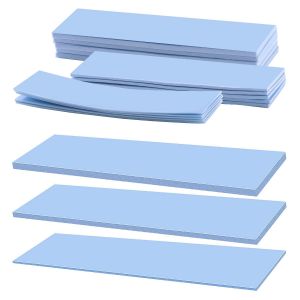 KAL-Pièces Tampons Thermiques En Silicone Avec Conductivité Thermique 6.0 W/Mk, Chaque Épaisseur 0.5/1/ 1.5 Mm Conducteurs Thermiques En Silicone Épais, Pour Ssd Cpu Gpu Led Ic - Neuf