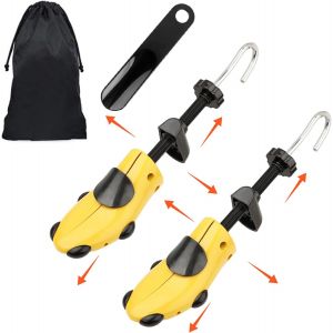 Kalanka-1 Paire Embauchoirs Plastique Avec Métal Arbre De Chaussure Avec Chausse-Pied Embauchoir Homme Femme - Neuf