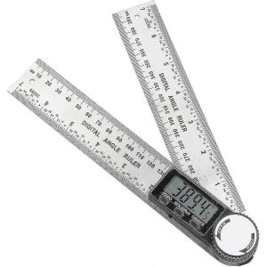 Rapporteur num&eacute;rique 0-200 mm, r&egrave;gle d'angle num&eacute;rique, rapporteur &eacute;lectronique, goniom&egrave;tre en acier inoxydable, rapporteur d'angle - Quan - Neuf