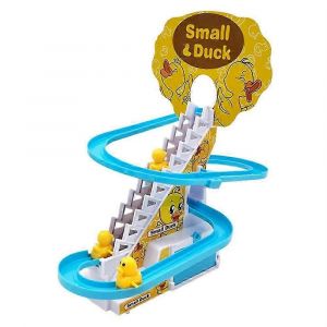 Jouet d'escalier électrique, jeu d'escalade, exercice de compétences pratiques pour enfants, enfant avec 12 canards jaunes - Neuf